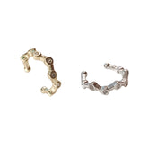 Zig Zag Bezel Ear Cuff